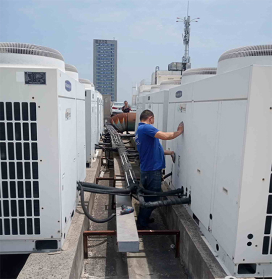 曲周中央空调制热和不制冷系统维修方法